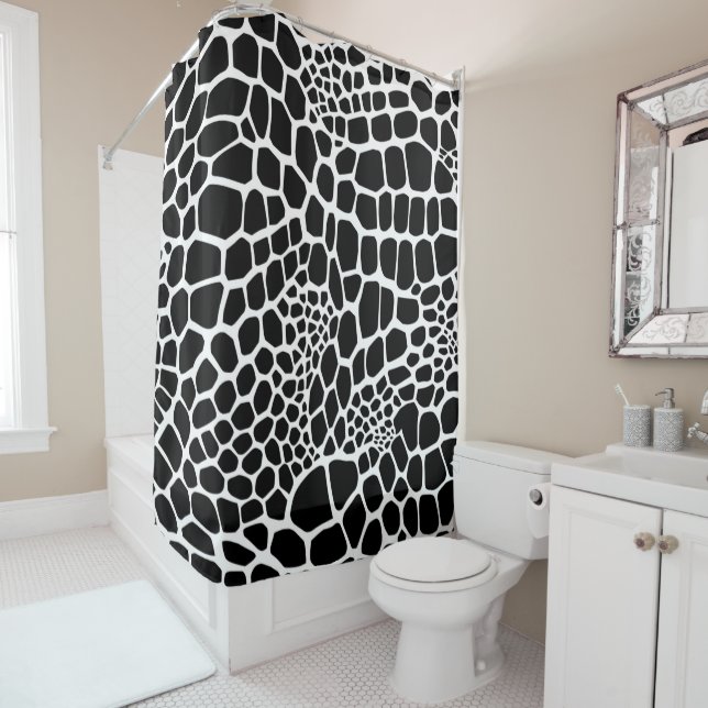 Rideaux De Douche Poster de animal de reptile (En situation)