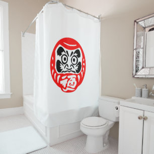 Rideaux De Douche Poupée Daruma