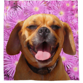Rideaux De Douche Puggle mignon