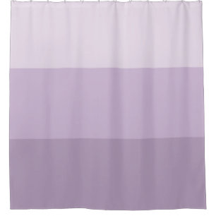 Rideaux De Douche Purple Ombre rayé