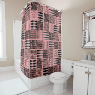 Rideaux De Douche Quilt Boho