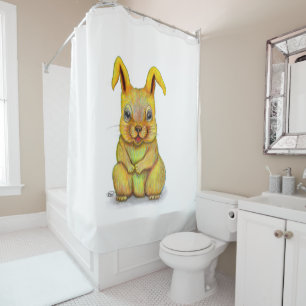 Rideaux De Douche Rabbit d'eau