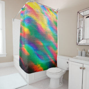 Rideaux De Douche Rainbow Tie Dye Hippy Boho Summer Beach House Voya