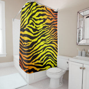 Rideaux De Douche Rayures de tigre