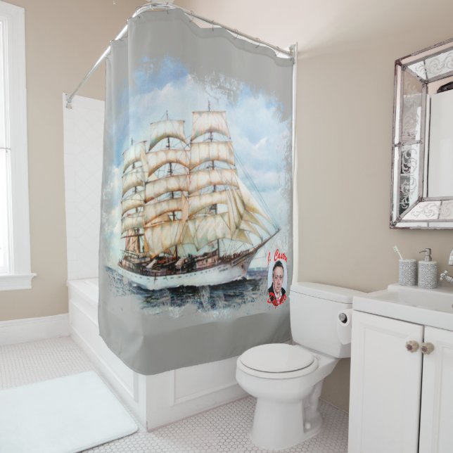 Rideaux De Douche Régate Cutty Sark/Cutty Sark Tall Ships'RACE (En situation)