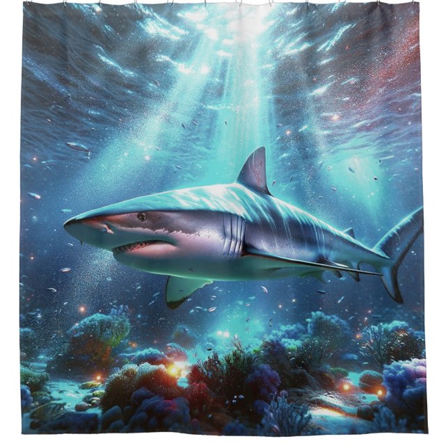 Rideaux De Douche Requin (Devant)