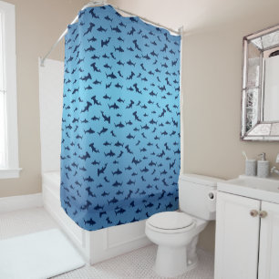 Rideaux De Douche Requins et requins-marteaux