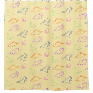 Rideaux De Douche rideaux douche dinos