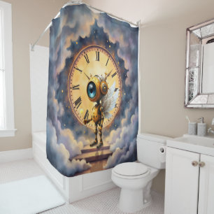 Rideaux De Douche Robby le Gardien du Temps ailé – Série des Ailes d