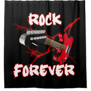Rideaux De Douche Rock