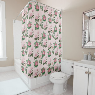 Rideaux De Douche Roses roses roses shabby chic cottage core