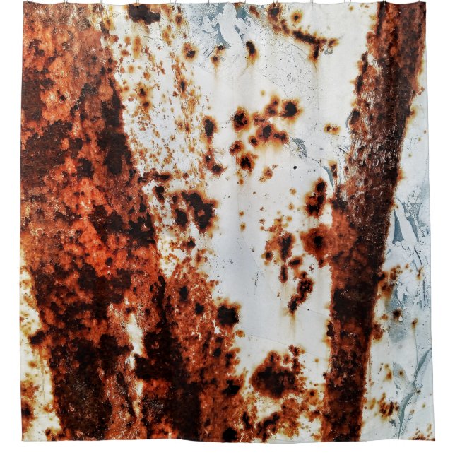 Rideaux De Douche Rouille (Devant)