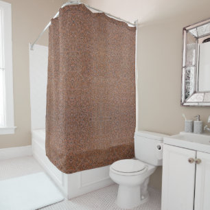Rideaux De Douche rouille Brown