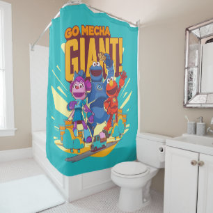 Rideaux De Douche Rue Sésame Méca Builders Go Mecha Giant!