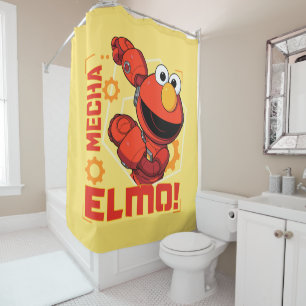 Rideaux De Douche Rue Sésame   Mécaniciens Elmo Design