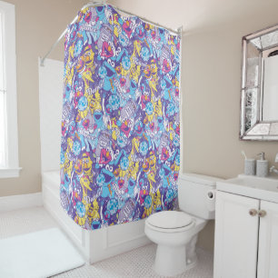 Rideaux De Douche Rue Sésame Motif de danse Super