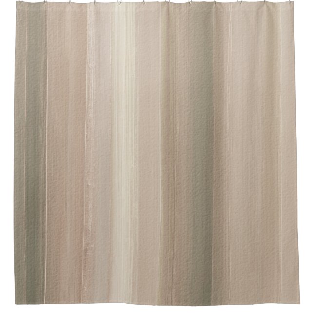 Rideaux De Douche Rustic Blush Pink Gray Mauve Abstract Striped (Devant)