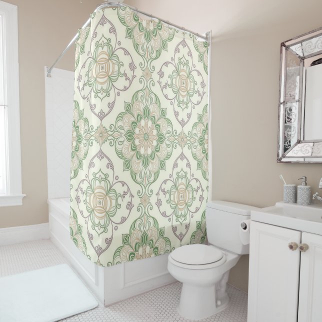 Rideaux De Douche Sage Folklore (En situation)