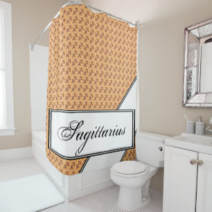 Rideaux De Douche Sagittaire Symbole du Zodiaque Élément par K Yonci