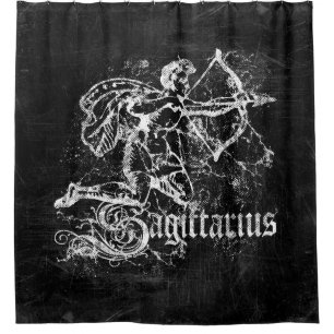 Rideaux De Douche Sagittaire Vintage Zodiaque