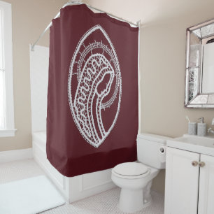 Rideaux De Douche Sainte Vierge Marie, dentelle