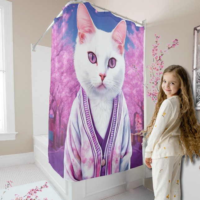 Rideaux De Douche Sakura kitty (Créateur téléchargé)