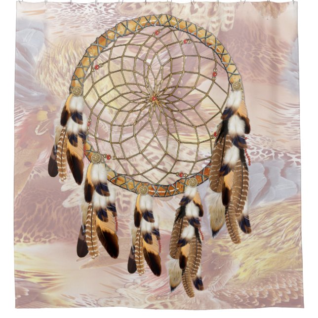 Rideaux De Douche Salle de bain Dream Catcher (Devant)