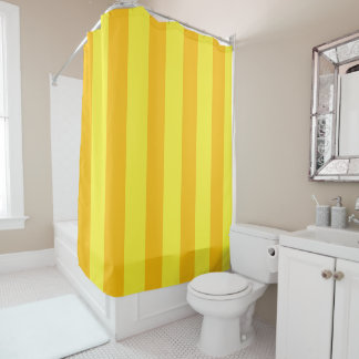 RIDEAUX DE DOUCHE SALLE DE BAIN JAUNE SIMPLE ÉLÉGANTE MODERNE PERSON