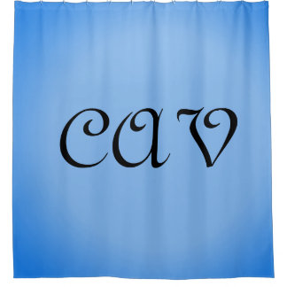 Rideaux De Douche Sangria Cornflower Blue