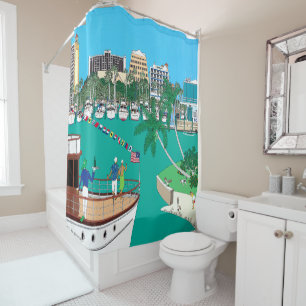 Rideaux De Douche Sarasota Floride bord de baie