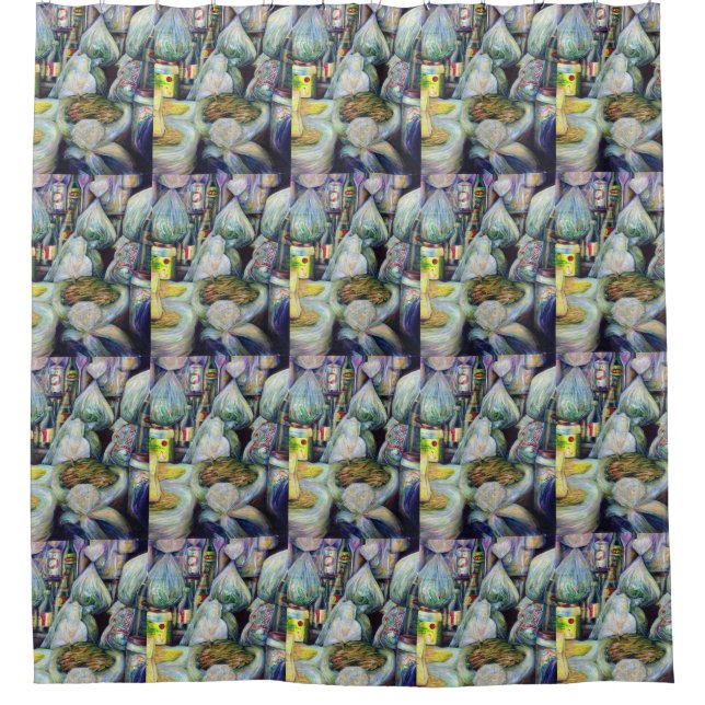 Rideaux De Douche Saveurs séchées à Singapour (Devant)