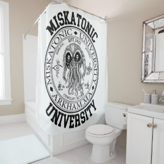 Rideaux De Douche Sc de l'université CTHULHU HP LOVECRAFT de