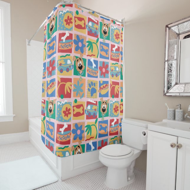 Rideaux De Douche Scooby-Doo | Fun Baby Motif (En situation)