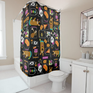 Rideaux De Douche Scooby-Doo   Halloween Scooby-Doo Motif
