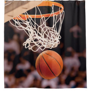 Rideaux De Douche Scoring de basket-ball