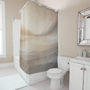 Rideaux De Douche Sepia Serenity : Tons Tranquilles