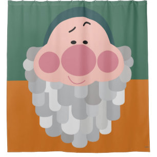 Rideaux De Douche Sept nains - Corps de personnage cinglant