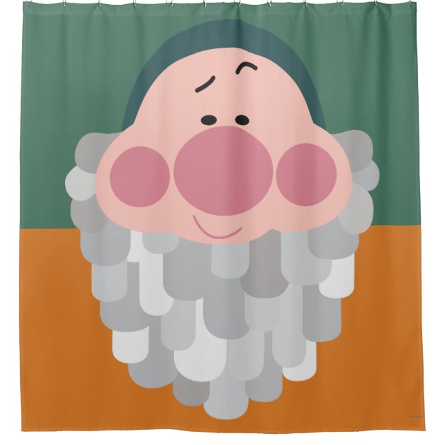 Rideaux De Douche Sept nains - Corps de personnage cinglant (Devant)