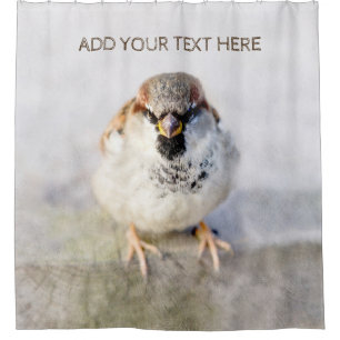 Rideaux De Douche Serious Sparrow