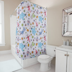 Rideaux De Douche Sesame Street Bunny Motif
