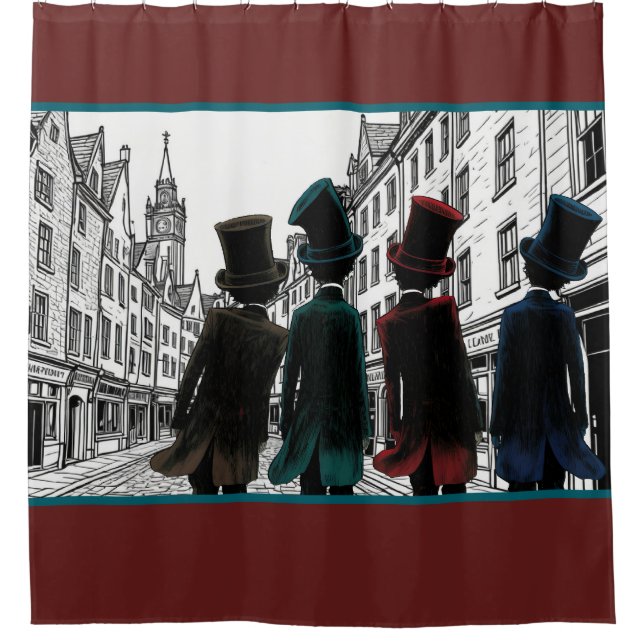 Rideaux De Douche Shower Curtain (Devant)