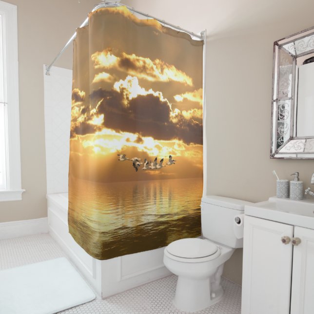Rideaux De Douche Shower Curtain (En situation)