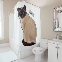Siamese cat cartoon