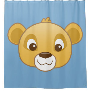 Rideaux De Douche Simba Emoji