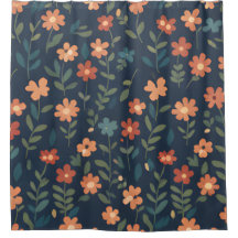 Simple Prairie Navy Foncé