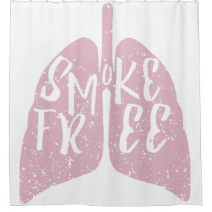 Rideaux De Douche Smoke Free Lung