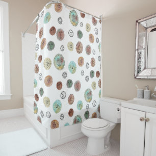 Rideaux De Douche Soleil souriant Aquarelle