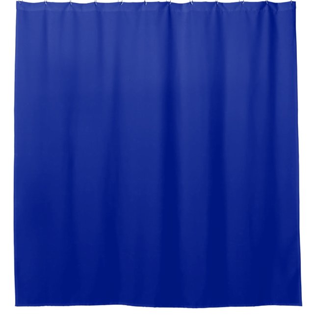 Rideaux De Douche Solid plain Egyptian blue (Devant)