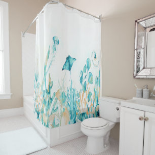 Rideaux De Douche Sous la mer