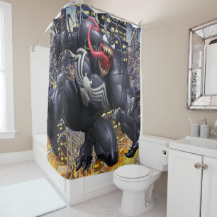 Rideaux De Douche Spider-Man   Venom en avant